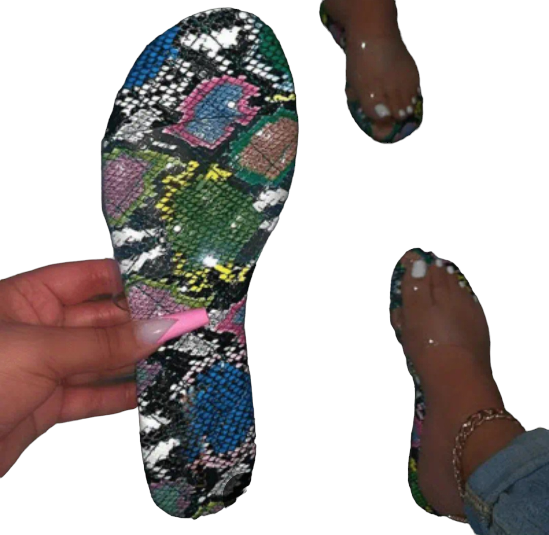 Open transparent toes Slippers for Women